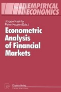 Cover: Econometric Analysis of Financial Markets - Physica