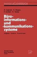Cover: B&uuml;roinformations- und -kommunikationssysteme - Physica