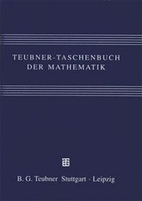Enlarge image Cover: Teubner-Taschenbuch der Mathematik - Vieweg & Teubner