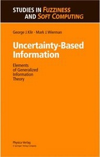 Abbildung von: Uncertainty-Based Information - Physica