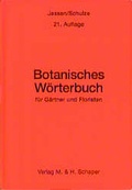 Cover: Botanisches W&ouml;rterbuch - Philatelie Verlag