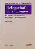 Cover: Belegschaftsbefragungen - Bund-Verlag