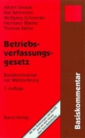 Cover: Betriebsverfassungsgesetz - Bund-Verlag
