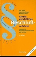 Cover: Arbeitsgerichtliches Beschlussverfahren - Bund-Verlag
