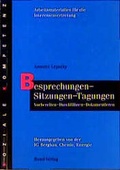 Cover: Besprechungen - Sitzungen - Tagungen - Bund-Verlag