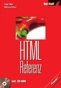 Cover: HTML Referenz - FRANZIS GmbH