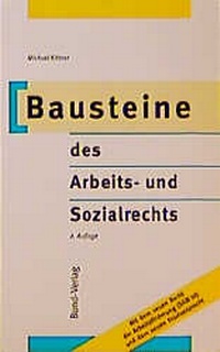 Abbildung von: Bausteine des Arbeits- und Sozialrechts - Bund-Verlag
