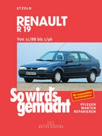 Abbildung von: Renault R19 von 11/88 bis 1/96 - Delius Klasing