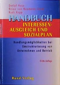 Cover: Handbuch Interessenausgleich und Sozialplan - Bund-Verlag