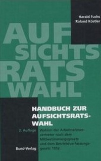 Bild vergrößern Bild: Handbuch zur Aufsichtsratswahl - Bund-Verlag