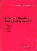 Cover: Effects of Nicotine on Biological Systems II - Birkh&auml;user Verlag GmbH
