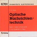 Cover: Optische Nachrichtentechnik - H&uuml;thig