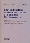 Cover: Eine verhaltenswissenschaftliche Theorie der Unternehmung - Sch&auml;ffer-Poeschel