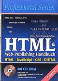 Cover: HTML, Javascript, CSS, DHTML - FRANZIS GmbH