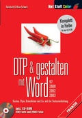 Cover: DTP & gestalten mit Word 97, 2000, 2002, 2003 - FRANZIS GmbH