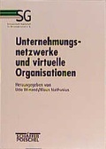Cover: Unternehmungsnetzwerke und virtuelle Organisationen - Sch&auml;ffer-Poeschel