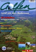 Cover: Golfen rund um den Bodensee. Magazin - Stadler Konstanz