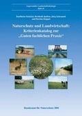 Cover: Naturschutz und Landwirtschaft: Kriterienkatalog zur "Guten fachlichen Praxis" - Landwirtschaftsverlag