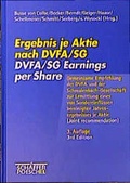 Cover: Ergebnis je Aktie nach DVFA/SG /DVFA/SG Earnings per Share - Sch&auml;ffer-Poeschel