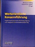 Cover: Wertorientierte Konzernf&uuml;hrung - Sch&auml;ffer-Poeschel