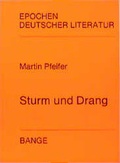 Cover: Sturm und Drang - Bange, C