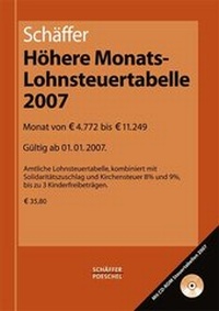 Abbildung von: Höhere Monatslohnsteuertabelle 2006 - Schäffer-Poeschel