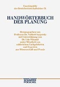 Cover: Handw&ouml;rterbuch der Planung (HWPlan) - Sch&auml;ffer-Poeschel