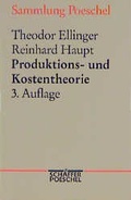 Cover: Produktions- und Kostentheorie - Sch&auml;ffer-Poeschel