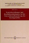 Cover: Konto&uuml;berziehungen und Kredit&uuml;berschreitungen bei der Unternehmensfinanzierung des Kreditgewerbes - Knapp, Fritz