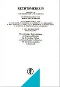 Cover: Rechtsmedizin - Deutscher &Auml;rzteverlag