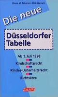 Cover: Die neue D&uuml;sseldorfer Tabelle - Falken Verlag