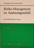 Cover: Risiko-Management im Auslandsgesch&auml;ft - Knapp, Fritz