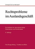Cover: Rechtsprobleme im Auslandsgesch&auml;ft - Knapp, Fritz