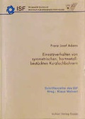 Cover: Einsatzverhalten von symmetrischen, hartmetallbest&uuml;ckten Kurzlochbohrern - Vulkan-Verlag