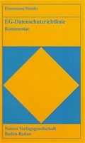 Cover: EG-Datenschutzrichtlinie - Nomos