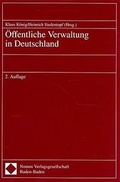 Cover: &Ouml;ffentliche Verwaltung in Deutschland - Nomos
