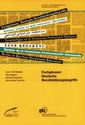 Cover: Fachglossar: Deutsche Berufsbildungsbegriffe - wbv Media