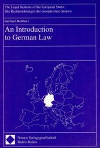 Enlarge image Cover: An Introduction to German Law - Nomos