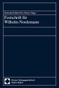 Cover: Festschrift f&uuml;r Wilhelm Nordemann - Nomos