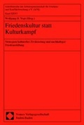 Cover: Friedenskultur statt Kulturkampf - Nomos