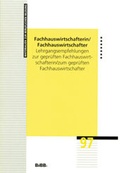 Cover: Fachhauswirtschafterin /Fachhauswirtschafter - wbv Media