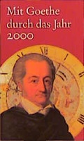 Cover: Mit Goethe durch das Jahr 2000 - Duden ein Imprint von Cornelsen Verlag GmbH