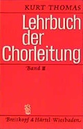 Cover: Lehrbuch der Chorleitung - Breitkopf & H&auml;rtel