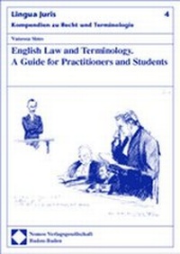 Enlarge image Cover: English Law and Terminology - Nomos