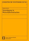Cover: Verteidigung in Wirtschaftsstrafsachen - Nomos