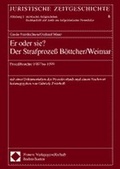 Cover: Er oder sie? Der Strafprozess B&ouml;ttcher /Weimar - Nomos