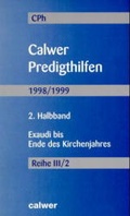 Cover: Calwer Predigthilfen - Calwer