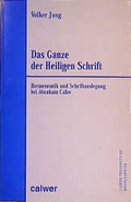 Cover: Das Ganze der Heiligen Schrift - Calwer