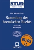 Cover: Sammlung des bremischen Rechts - Nomos