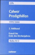 Cover: Calwer Predigthilfen - Calwer